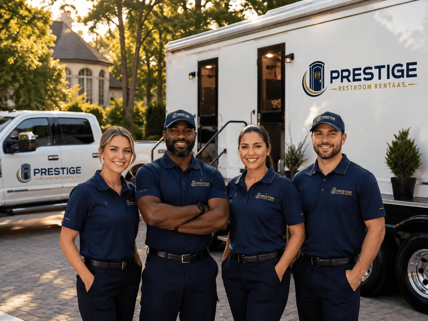 Trusted Luxury Portable Restrooms company in Black Hawk, SD